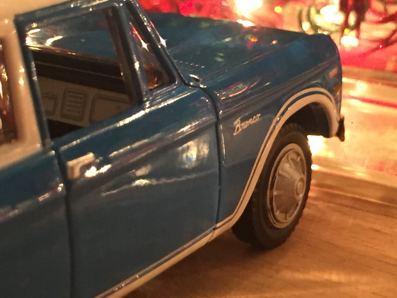 The Bronco is also charming in its own way.